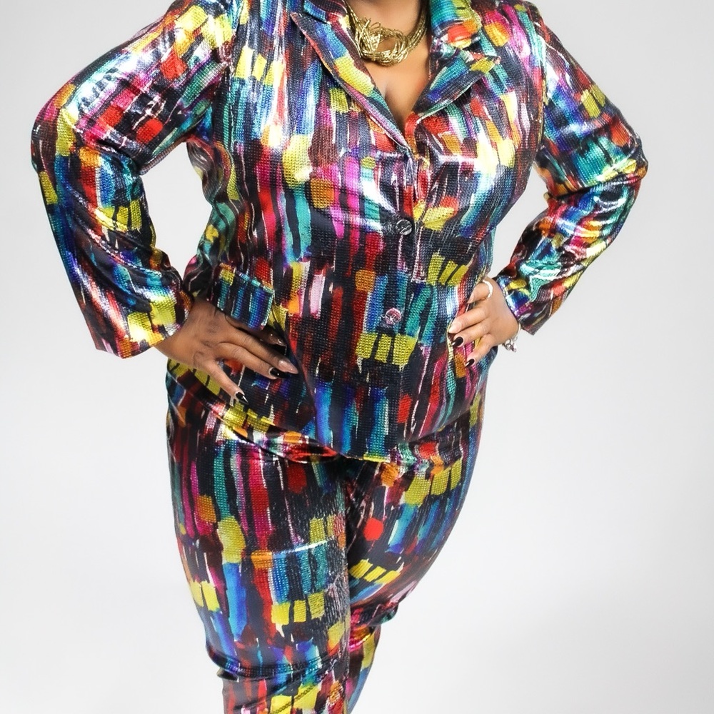 Birthday Cake pants suit.